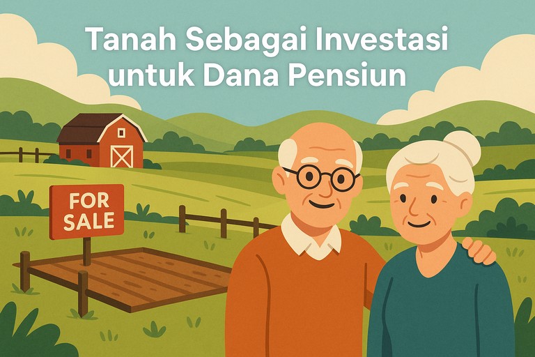 Tanah Sebagai Investasi untuk Dana Pensiun