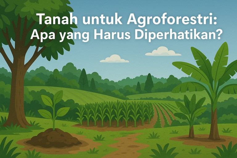 Tanah untuk Agroforestri: Apa yang Harus Diperhatikan?