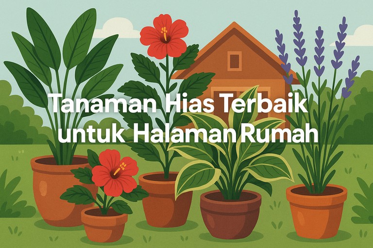 Tanaman Hias Terbaik untuk Halaman Rumah