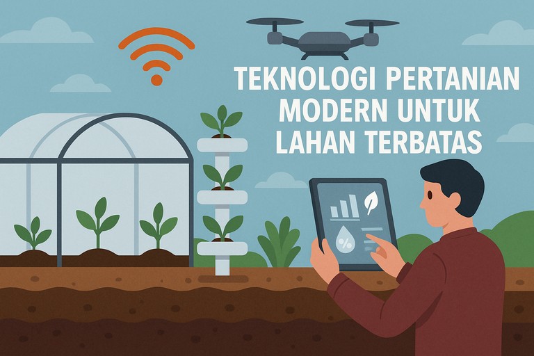 Teknologi Pertanian Modern untuk Lahan Terbatas