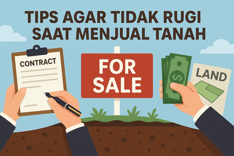 Tips Agar Tidak Rugi Saat Menjual Tanah