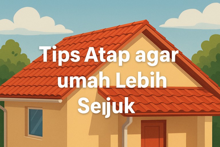 Tips Atap agar Rumah Lebih Sejuk
