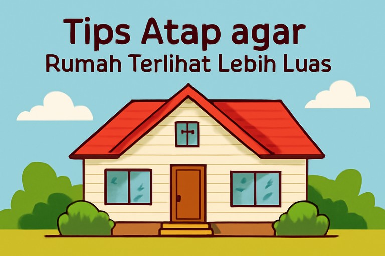 Tips Atap agar Rumah Terlihat Lebih Luas