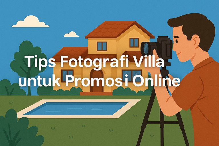 Tips Fotografi Villa untuk Promosi Online