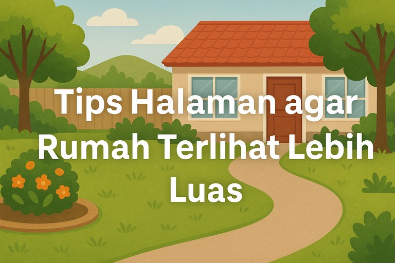 Tips Halaman agar Rumah Terlihat Lebih Luas