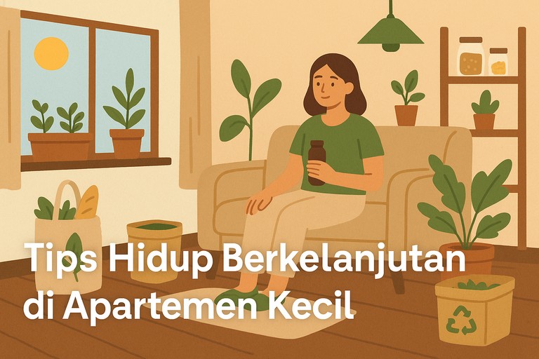 Tips Hidup Berkelanjutan di Apartemen Kecil