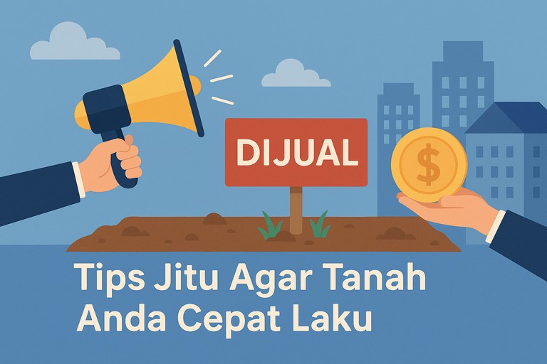 Tips Jitu Agar Tanah Anda Cepat Laku
