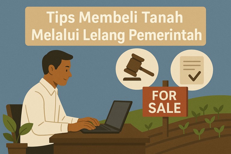 Tips Membeli Tanah Melalui Lelang Pemerintah