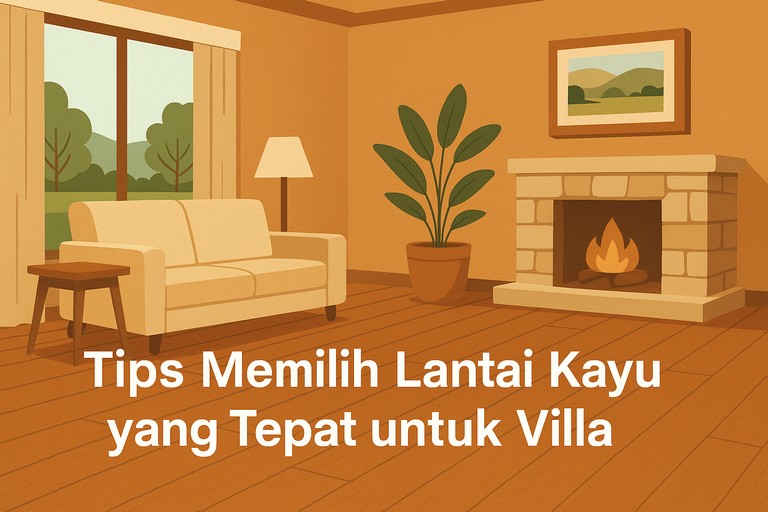 Tips Memilih Lantai Kayu yang Tepat untuk Villa
