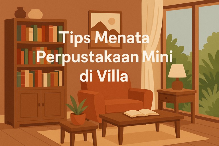 Tips Menata Perpustakaan Mini di Villa