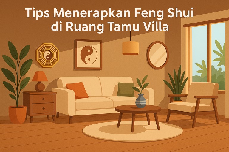 Tips Menerapkan Feng Shui di Ruang Tamu Villa