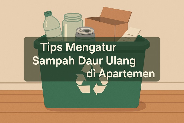 Tips Mengatur Sampah Daur Ulang di Apartemen