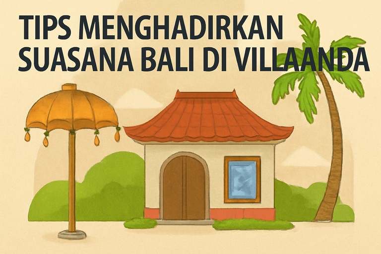 Tips Menghadirkan Suasana Bali di Villa Anda