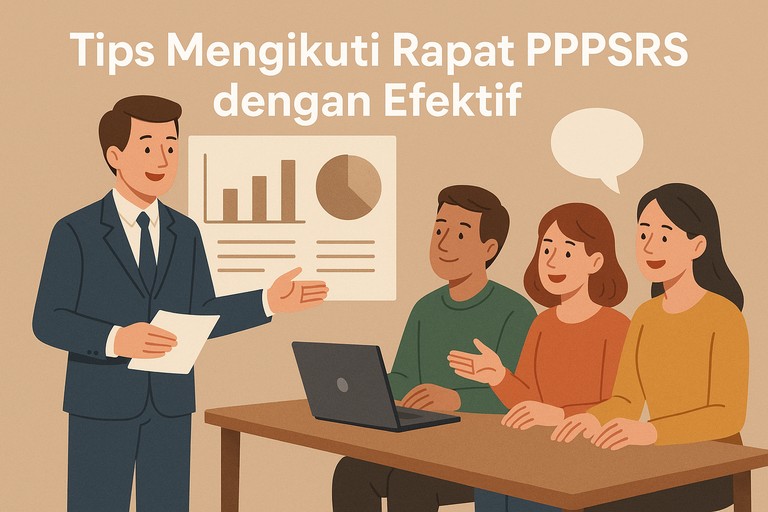 Tips Mengikuti Rapat PPPSRS dengan Efektif