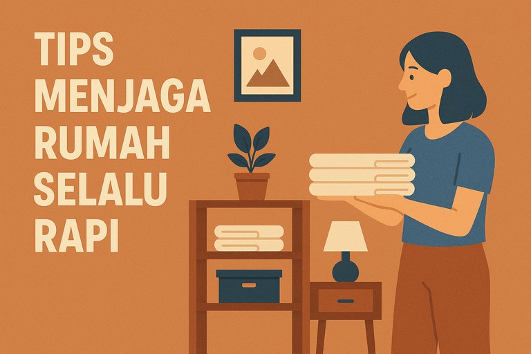 Tips Menjaga Rumah Selalu Rapi