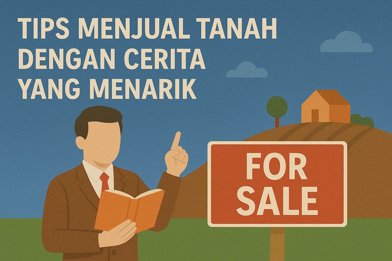 Tips Menjual Tanah dengan Cerita yang Menarik