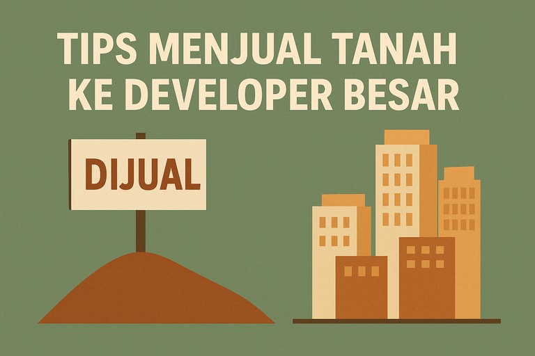 Tips Menjual Tanah ke Developer Besar