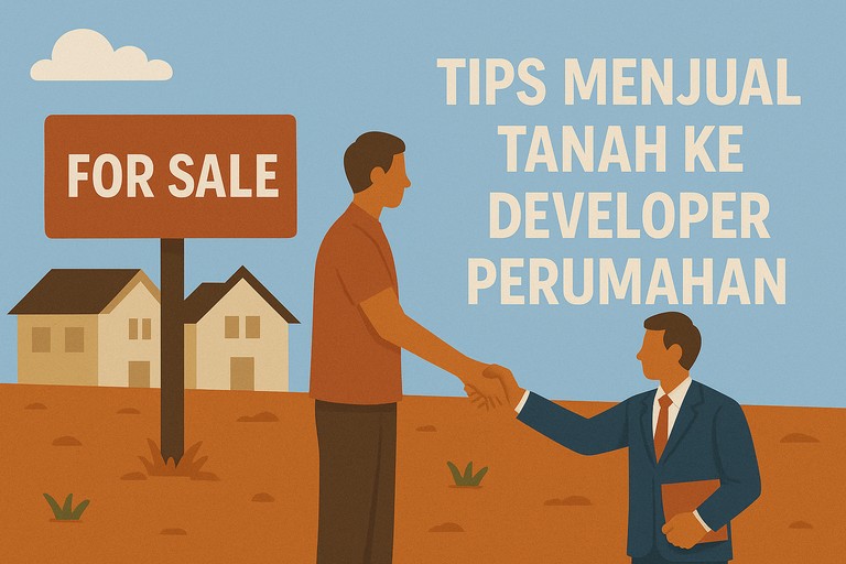 Tips Menjual Tanah ke Developer Perumahan