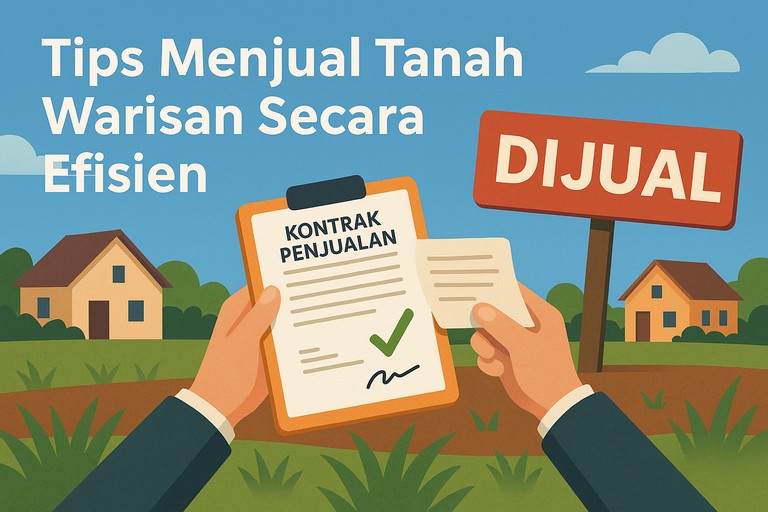 Tips Menjual Tanah Warisan Secara Efisien