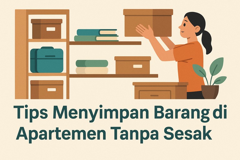 Tips Menyimpan Barang di Apartemen Tanpa Sesak