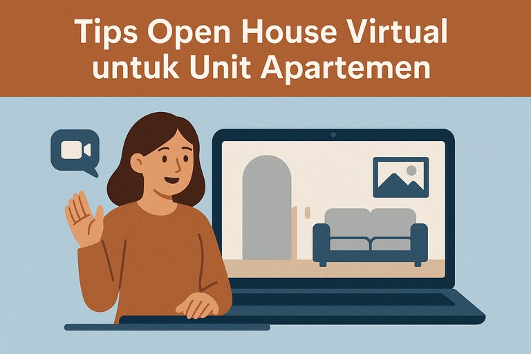 Tips Open House Virtual untuk Unit Apartemen