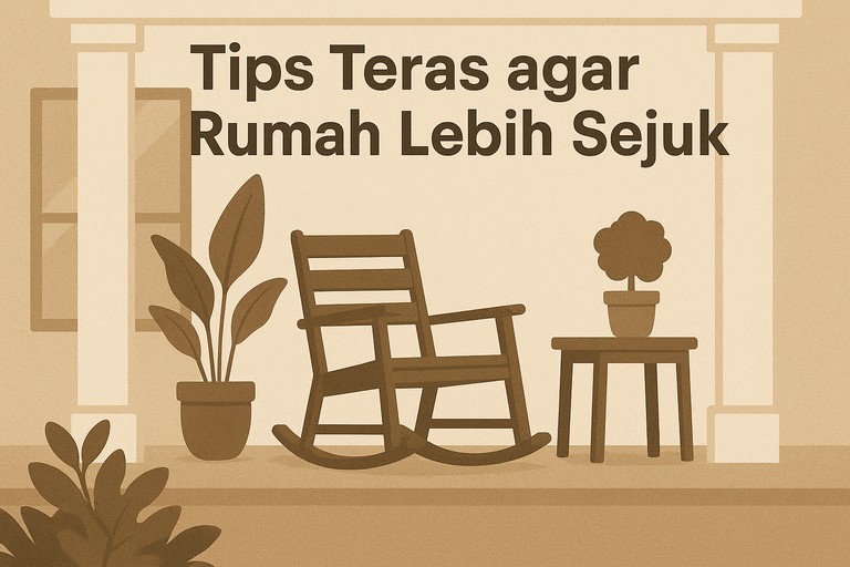 Tips Teras agar Rumah Lebih Sejuk dan Nyaman