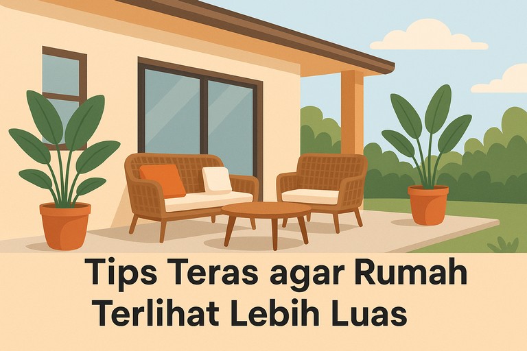 Tips Teras agar Rumah Terlihat Lebih Luas