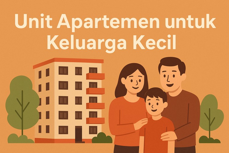 Unit Apartemen untuk Keluarga Kecil
