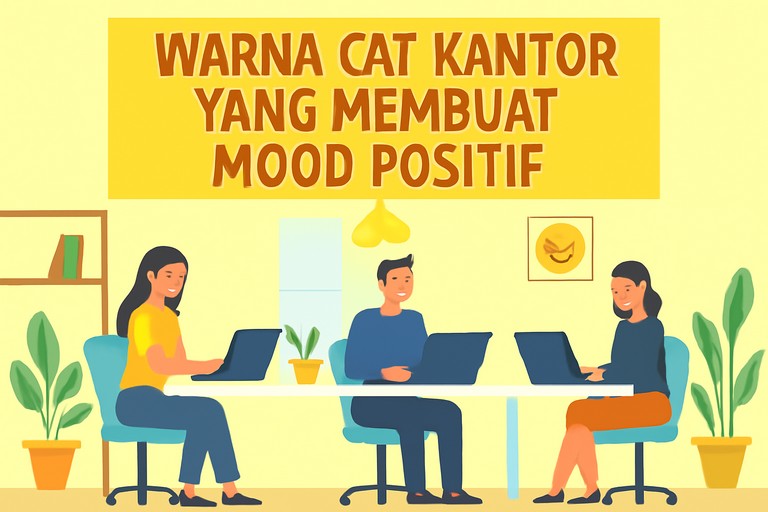 Warna Cat Kantor yang Membuat Mood Positif