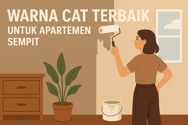 Warna Cat Terbaik untuk Apartemen Sempit