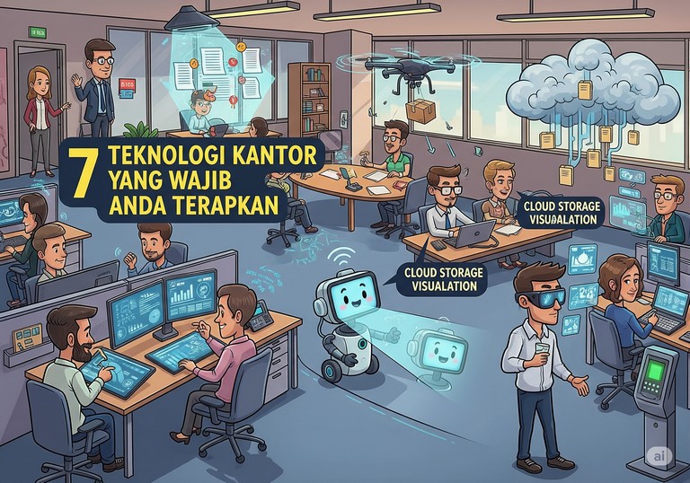 7 Teknologi Kantor yang Wajib Anda Terapkan