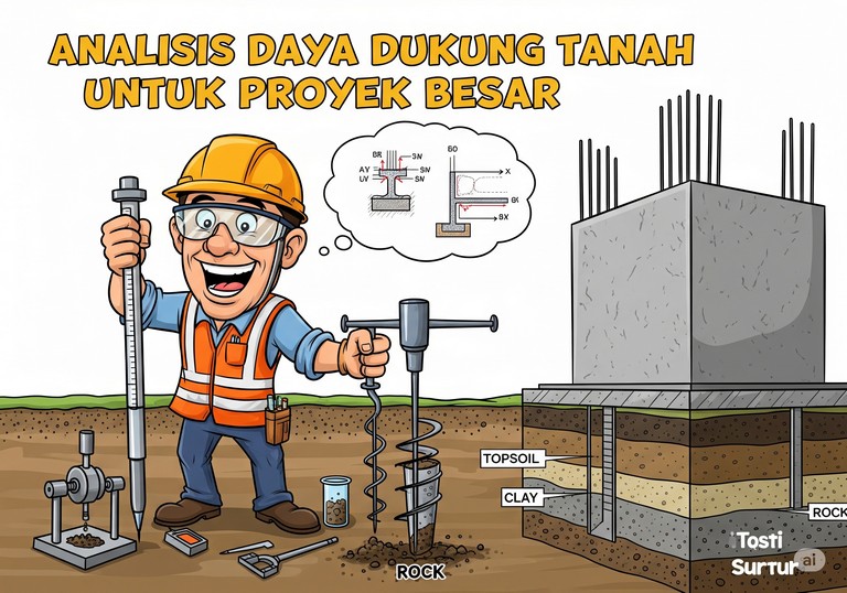 Analisis Daya Dukung Tanah untuk Proyek Besar