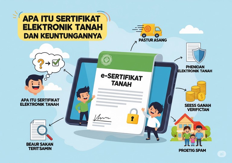 Apa Itu Sertifikat Elektronik Tanah dan Keuntungannya