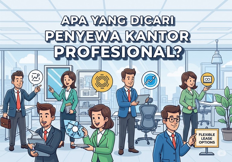 Ketahui kriteria penting yang dicari penyewa kantor profesional: lokasi strategis, fasilitas lengkap, legalitas, dan fleksibilitas kontrak. Panduan lengkap di sini.