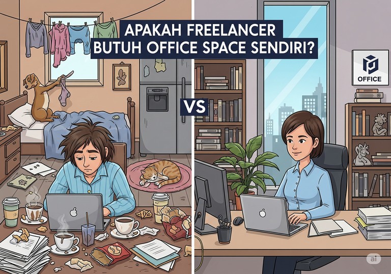Apakah Freelancer Butuh Office Space Sendiri?
