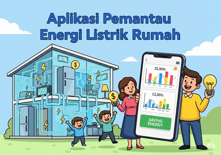 Aplikasi Pemantau Energi Listrik Rumah
