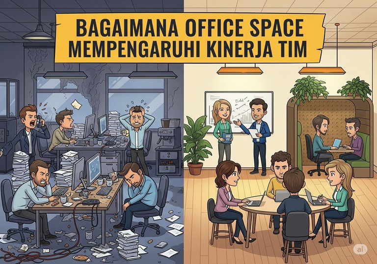 Bagaimana Office Space Mempengaruhi Kinerja Tim