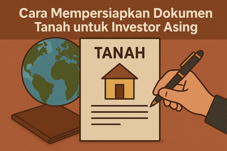 Cara Mempersiapkan Dokumen Tanah untuk Investor Asing