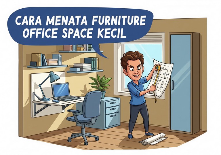 Cara Menata Furniture Office Space Kecil