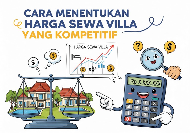 Cara Menentukan Harga Sewa Villa yang Kompetitif