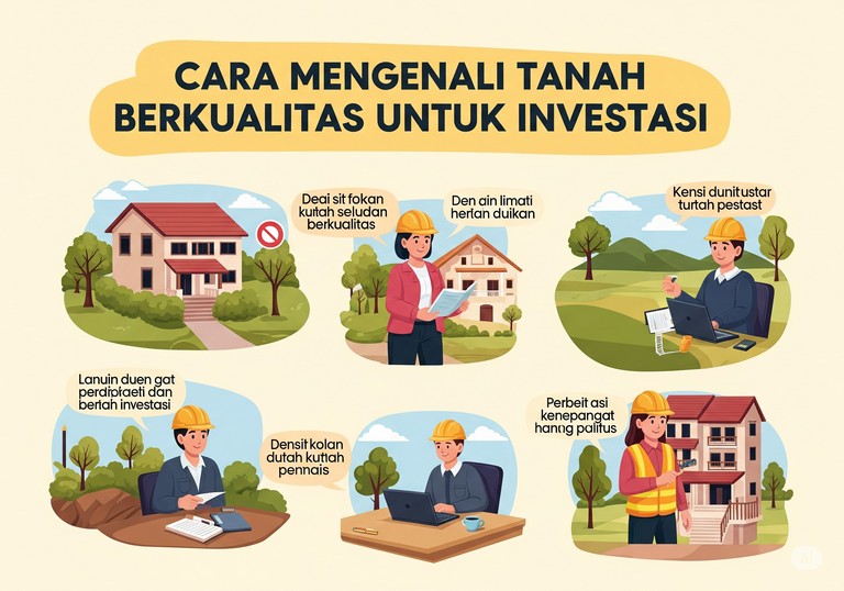 Cara Mengenali Tanah Berkualitas untuk Investasi