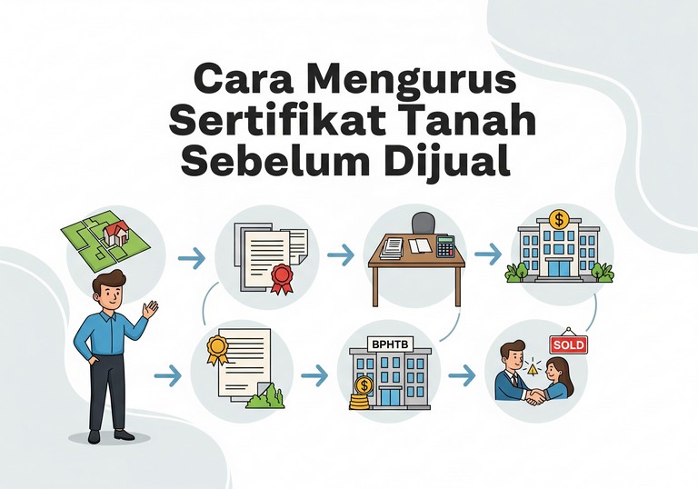 Cara Mengurus Sertifikat Tanah Sebelum Dijual