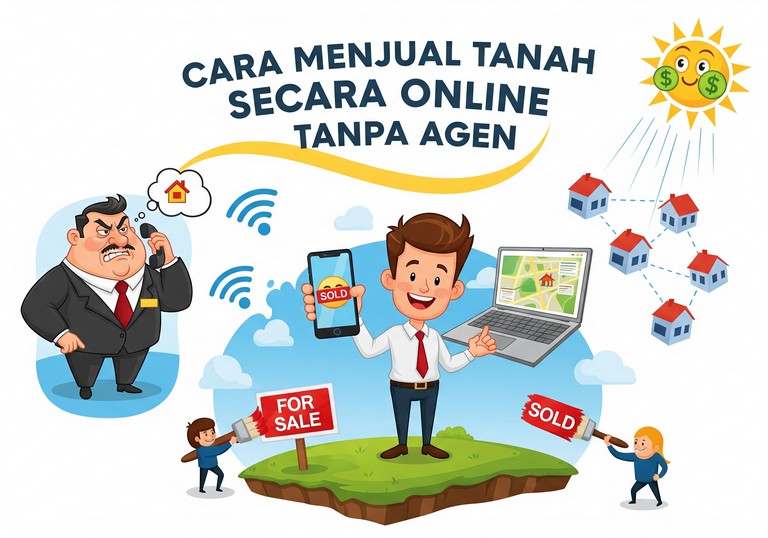 Cara Menjual Tanah Secara Online Tanpa Agen
