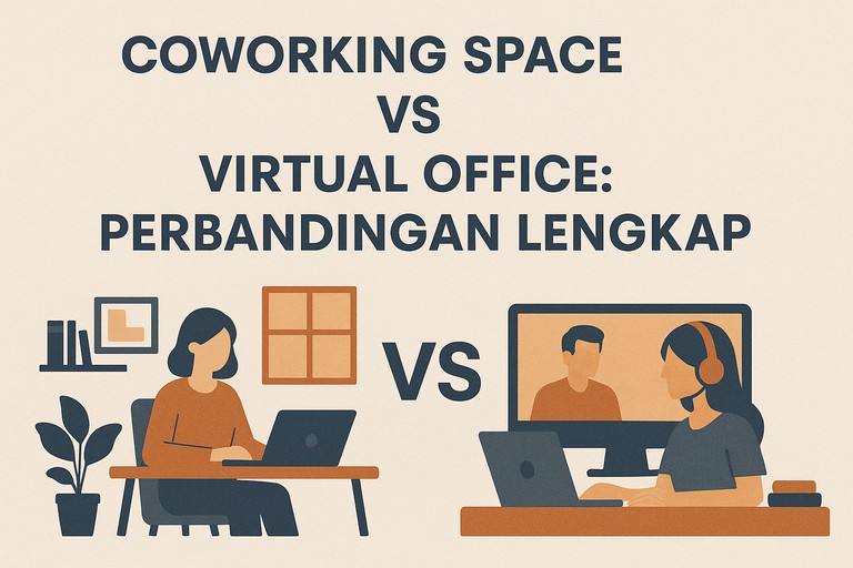 Coworking Space vs Virtual Office: Perbandingan Lengkap