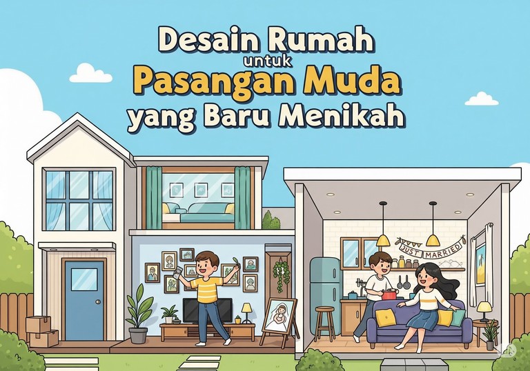 Desain Rumah untuk Pasangan Muda yang Baru Menikah