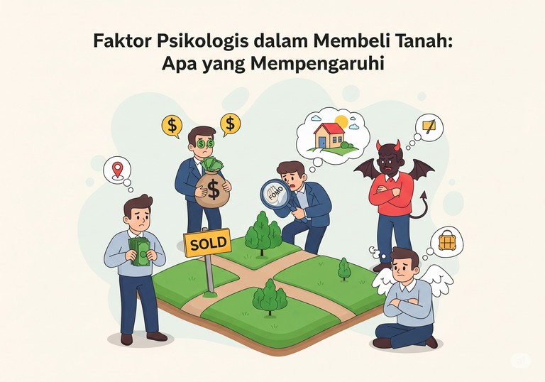 Faktor Psikologis dalam Membeli Tanah: Apa yang Mempengaruhi?