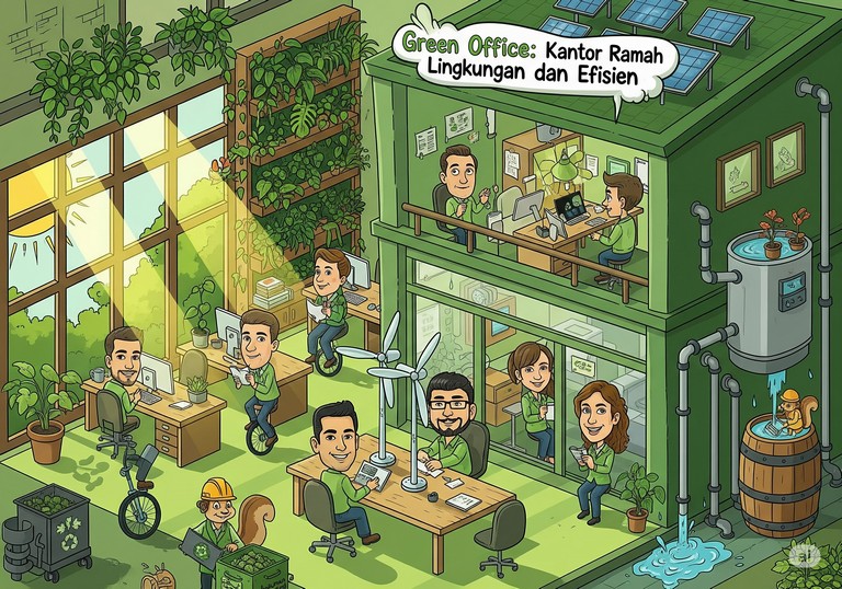 Green Office: Kantor Ramah Lingkungan dan Efisien