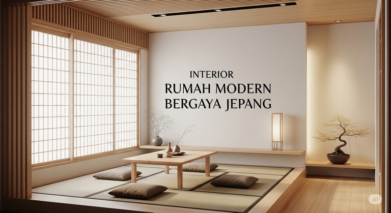 Interior Rumah Modern Bergaya Jepang