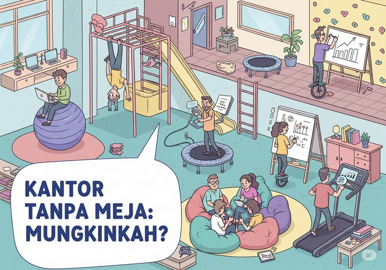 Kantor Tanpa Meja: Mungkinkah?