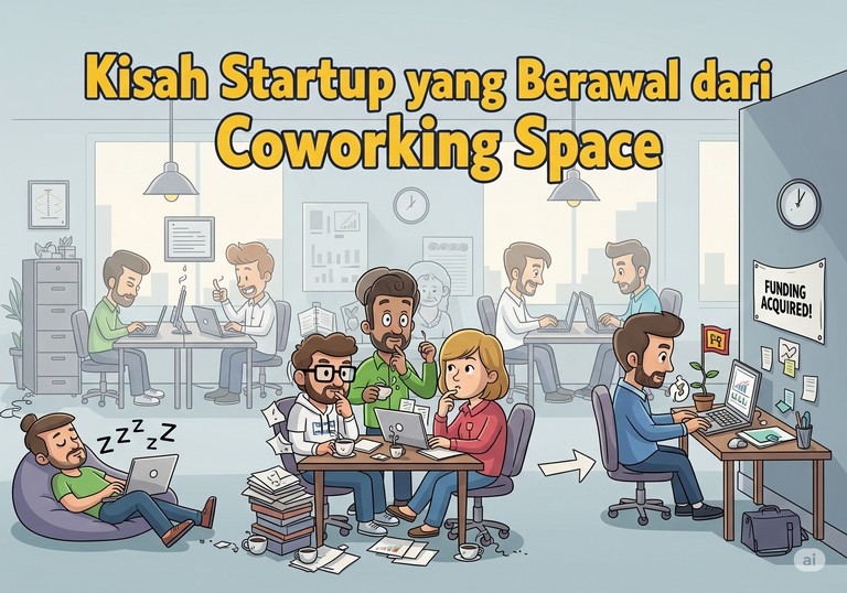 Kisah Startup yang Berawal dari Coworking Space